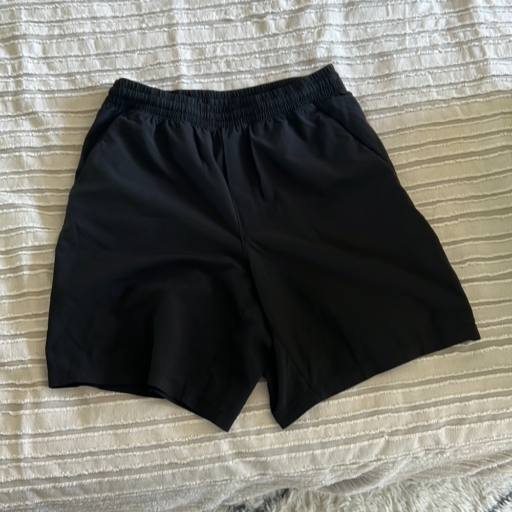 Lululemon black shorts. Linerless.